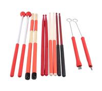sunroot Drums Brushes Sticks Retractable Brush Sticks Sticks Brush Sets for Jazz Music Percussion Accessories