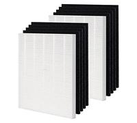 SUNRRA C545 Replacement S Filter Compatible with Winix C545 Air Purifier, Part# 1712-0096-00, 2 HEPA + 8 Activated Carbon Filters
