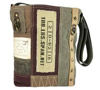Sunsa Shoulder Bag Women's Canvas & Leather Medium Handbag Vintage Lady Bag Shoulder Bag Crossbody Bag Ladies Bag Beautiful Gift for Women
