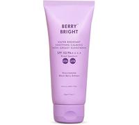 Sunscree.n SPF 50 PA++++ | 50g | Sunscreen for Oily Skin, Niacinamide Sunscreen with Black Berry Extract, Hybrid Lightweight, Water Resistant, All Skin Types - Berry Bright