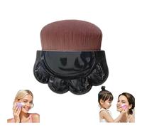 Sunscreen Applicator Cute Cat Paws Design Sunscreen Brush with Protective Cover Sun Lotion Applicator Kids Brush Set (Black)
