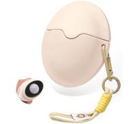 Sunscreen Applicator Portable BPA-Free Refillable Roll on Sponge Sunscreen, Suncream & Lotion Applicator For Kids, Adults & Families - Perfect Size for Travel(Ice Cream White)