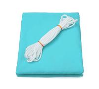 Sunscreen Awnings Sun Shade Sail Canopy Rectangle Sunscreen Waterproof 98% UV-Block Pergola Awning Cover, for Garden Outdoor Patio Summer Lawn Backyard Balcony, Blue 2m/3m/4m/5m