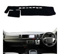 Sunscreen Car Dashboard Cover Mat Sunshade Nonslip Protector No Glare for Toyota Hiace Commuter REGIUS ACE 2005-2015 2016 2017 2018 Automotive Interior RHD BLACK