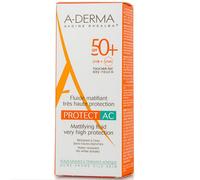 Sunscreen Cream Face, A-Derma Mattifying Fluid Protect AC, SPF50 40 ml