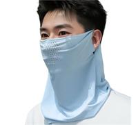 Sunscreen Face Mask Sunscreen Mask Covers Face For The Sun Neck Protector Blocking Protection For Cover(Dark Blue)
