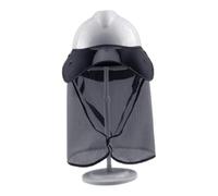 Sunscreen for Safety: UV Protection Cover Mounted on the Sunscreen, Breathable Construction Visor Extension, Safety Accessory for Cold Neck Coat