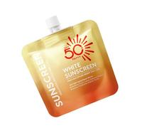 Sunscreen Gel - SPF 50 Clear Facial Protection, Broad Spectrum UV Defense, Lightweight Non-Greasy Formula for Face and Body, Sun Care Lotion, Travel Size 30g, 2.95x2.87 inches