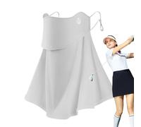 Sunscreen Mask - Lightweight Breathable Half Face UV Protection - Adjustable Cycling Face Covering Lightweight Quick Dry Fabric for Hiking Outdoor