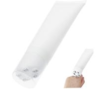 Sunscreen Roller Applicator 7x3 In Portable Refillable Roller Ball Applicator with Lid & 5 Massage Balls Leak-Proof Empty Roll on Bottles for Body Lotion Essential Oil, Sunscreen