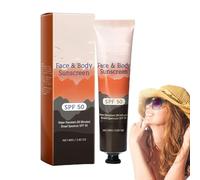 Sunscreen Spf 50,Moisturizing Sunscreen,Natural Sunscr-een,Face & Body Sun Cream,Factor 50 Sun Cream for Woman Man,Day Cr-eam Spf,Face Foundations,Waterproof Foundation,Su-nscreen for Oily Skin