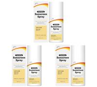 Sunscreen Spray, Lightweight, Breathable Sunscreen Protection for Sensitive Skin Face and Body, Weightless Non-Greasy Protection, No White Cast, Beach & Pool Essentials, 60ml (3)