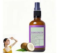 Sunscreen Spray, Natural Moisturizing Sunscreen Cream for Summer Outdoor Travel, Naturally Soothing After Sun Care, Improve Hyperpigmentation for Face & Body (1PCS)