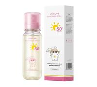 Sunscreen Spray SPF 50, Broad Spectrum Protection, 90ml, UV Shield Mist, Facial Sunblock Lotion, Non-Greasy Invisible Formulation, for Summer, Hiking, Running, Cycling, Gardening