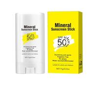 Sunscreen Stick, Mineral Sunscreen Spf 50, Portable Sun Stick Sunblock For Face & Body, Water-Resistant Non-Greasy Sun Cream Sun Screen For Swimming & Sports