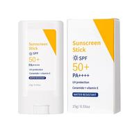 Sunscreen Stick SPF 50 for Face & Body, Invisible Sun Stick with Broad Spectrum Protection, Portable Non-Greasy Formula for Easy Reapplication, Suitable Over Makeup, 15g