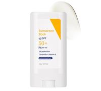 Sunscreen Stick SPF 50 - Sun Stick - Roll-On Sunscreen, Water-Resistant, Zero Residue, for Face & Body - Vitamin E, Ceramide NP, Ideal for Skiing & Daily Korean Skincare Routine-15g