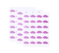 Sunscreen Stickers, Prevent Sunburn Safe 72 Pcs Ultraviolet Stickers Shaped for Kids By the Sea