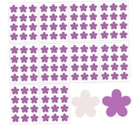 Sunscreen Stickers UV Stickers for Sunscreen, 120PCS Flower Shape UV Detection, Waterproof Reusable Patch Reapply Reminder