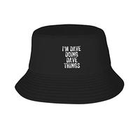 Sunscreen Sun Protective Hat Wide Brim Sun Beach Cap I'm Dave Doing Dave Things Summer Cap for Traveling Walking Activities