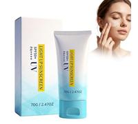 Sunscreen UV Aqua Lightup Essence SPF 50+ P Lightweight, Waterproof UV Protection Cream for Face, Moisturising, Oil-Free, Non-Greasy, Also Suitable for Sensitive Skin