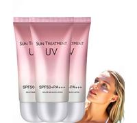 Sunscreen UV Blocker SPF50+, UV Protection SPF 50, Sunscreen Cream UV Isolation SPF50+, Ultra-Hydrating Sun Cream, Long Lasting Sun Screen, Protection Sunscreens, Face Body Isolation Refreshing (3)