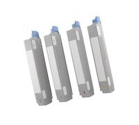 SUNSCYGCN 4Pcs Toner Cartridge 44844505 44844512 Fit For Okidata | Fit For Okidata C831n C831dn C831cdtn C841cdtn(44844509 10 11 12)
