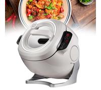 Sunseota Automatic Cooking Wok Fried Rice Machine 6l Automatic Cooking Pot, Adjustable Speed 360° Automatic Stir Fry Robot for Stir Frying, Stewing, Cooking for Stir Frying, Stewing, Cooking 110V