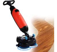 Sunseota Commercial Floor Scrubber Machine, Floor Scrubber, Washes and Dries in One Pass, Max. Hourly Output 1200 m²/h, Cordless Electric Mop, 360 RPM, 43 cm Cleaning Width, 2 Tanks, Battery Red-12A