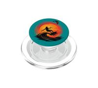 Sunset Air Rush Kitesurfing Sunset PopSockets PopGrip for MagSafe
