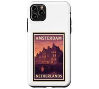 Sunset Amsterdam Netherlands Dusk Dawn Travel Art Graphic Case for iPhone 11 Pro Max