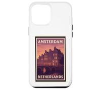Sunset Amsterdam Netherlands Dusk Dawn Travel Art Graphic Case for iPhone 12 Pro Max