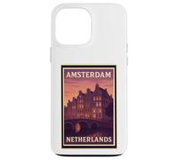 Sunset Amsterdam Netherlands Dusk Dawn Travel Art Graphic Case for iPhone 13 Pro Max