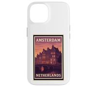 Sunset Amsterdam Netherlands Dusk Dawn Travel Art Graphic Case for iPhone 14