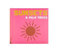 Sunset and Palm Trees 8.78 X 9.45 Photo Album, 200 PKT
