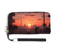 Sunset Apartments Fashion Shopping Tote Bag,Designer Shoulder Handbags,Womens Purse Handbags,Hobo Bags Cute Storage Bag for Women, Style, 20.0*10.5cm