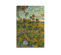 Sunset at Montmajour Vincent Van Gogh Famous Landscape Art Print Instant Van Gogh Print Vintage Painting Fine Art Print Canvas Wall Art For Room Decor Poster Decorative Painting Canvas Wall Posters An