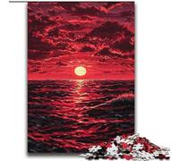 Sunset at Sea 2000 Piece Jigsaw Puzzle for Adults Teens, Challenging Game Gifts for Is Ideal As A Gift for The Whole Family (70x100cm)