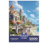 Sunset at The Harbor 1000 Piece Jigsaw Puzzles for Adults Family Challenge Toys Home Decors Creativity & Gift Giving 38x26cm/1000pcs