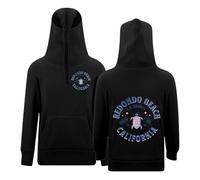 Sunset Beach Hawaii Logo Zip Hoodie Pink