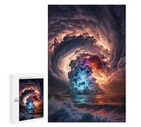 Sunset Beach Maelstrom Jigsaw Puzzle, 1000 PCS, Relaxing Activity for Adults, A Creative Way to Unwind after A Busy Day, for Family Fun