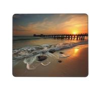 Sunset Beach Print Mouse Pad 7.9 x 9.5 in, Anti Slip Rubber Base Computer Mouse pad for Computers Laptop Office Desk Accessories