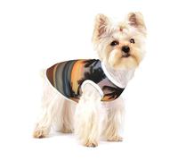 Sunset Beach Small Dog Cotton Vest Medium - Breathable, Comfortable Pet Shirt for Cats and Dogs