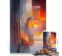 Sunset beyond The Stars 1000 Pieces Jigsaws Adults Puzzles Gifts Reason Skill Toy Stress Release Exact Cut Santa Wish List 38x52cm