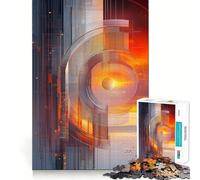 Sunset beyond The Stars 1000 Pieces Jigsaws Adults Puzzles Gifts Reason Skill Toy Stress Release Exact Cut Santa Wish List 38x52cm