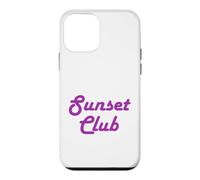Sunset Club Meet Me at Sunset Tropical Beach Bonfire Case for iPhone 12 mini