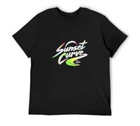 Sunset Curve Julie and The Phantoms Logo Mens T-ShirtBlack 3XL
