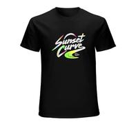 Sunset Curve Julie and The Phantoms Logo T-Shirt Black L