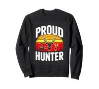 Sunset Deer Camp Proud Hunter Hunting Season Sweatshirt