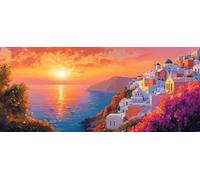 Sunset Diamond Art City Diamond Painting Kits for Adults 5D DIY Full Round Drill Cross Stitch Kits for Adults Arts and Crafts for Home Bedroom Decor, Room Decor, Gifts for Women 40 * 80cm -yym2603QC